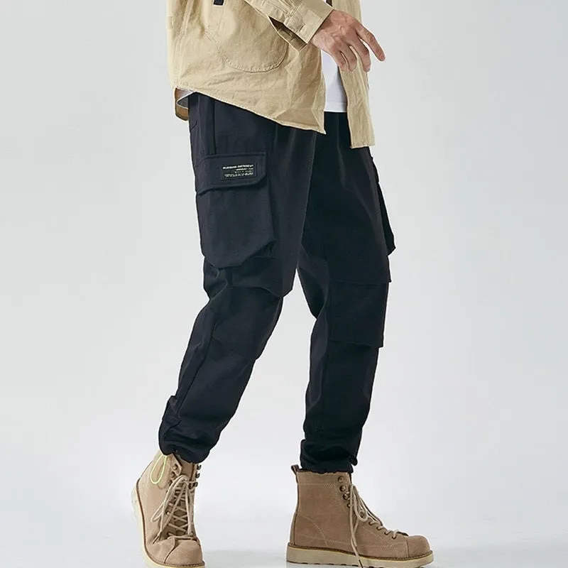 West Louis™ Multi Pocket Hip Hop Style Harem Joggers