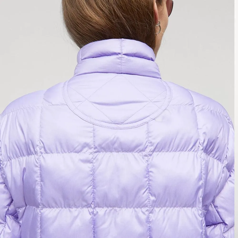 Women's Purple Winter Warmth Puffer Jacket