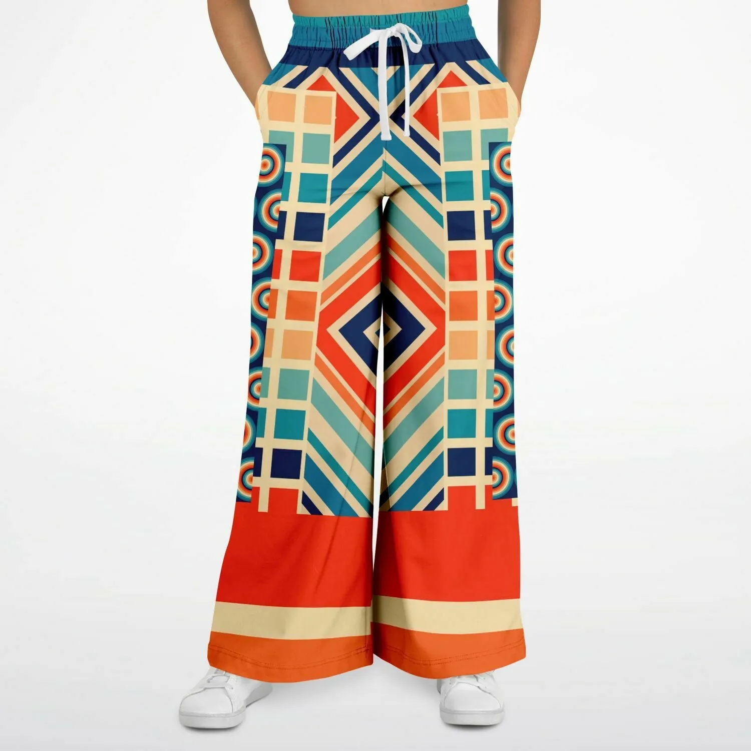 Ziggy Out Retro Eco-Poly Stretchy Phat Bellbottoms